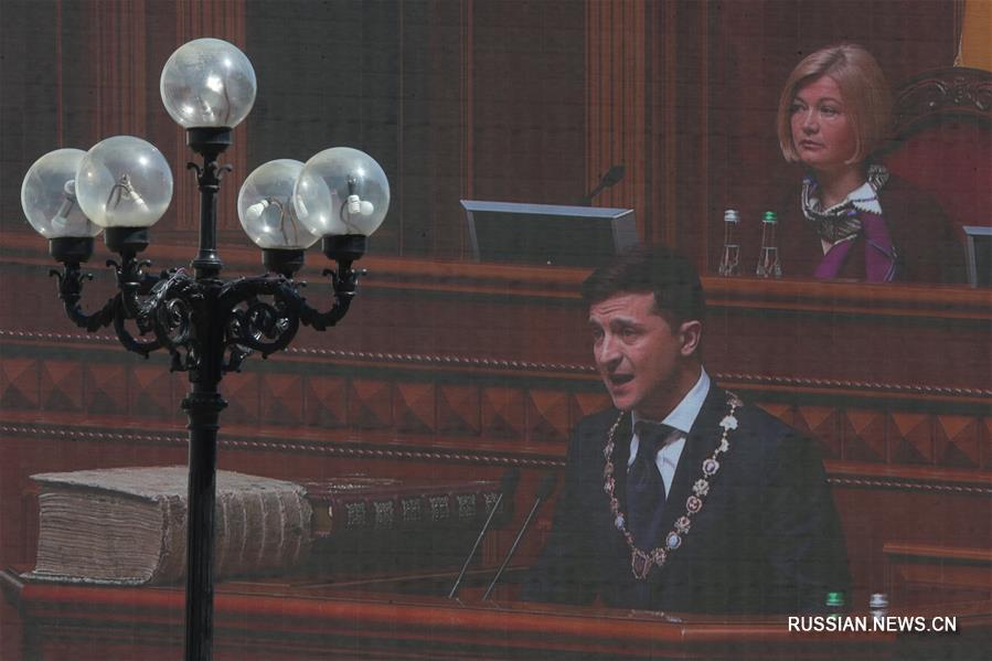 Владимир Зеленский принял присягу президента Украины