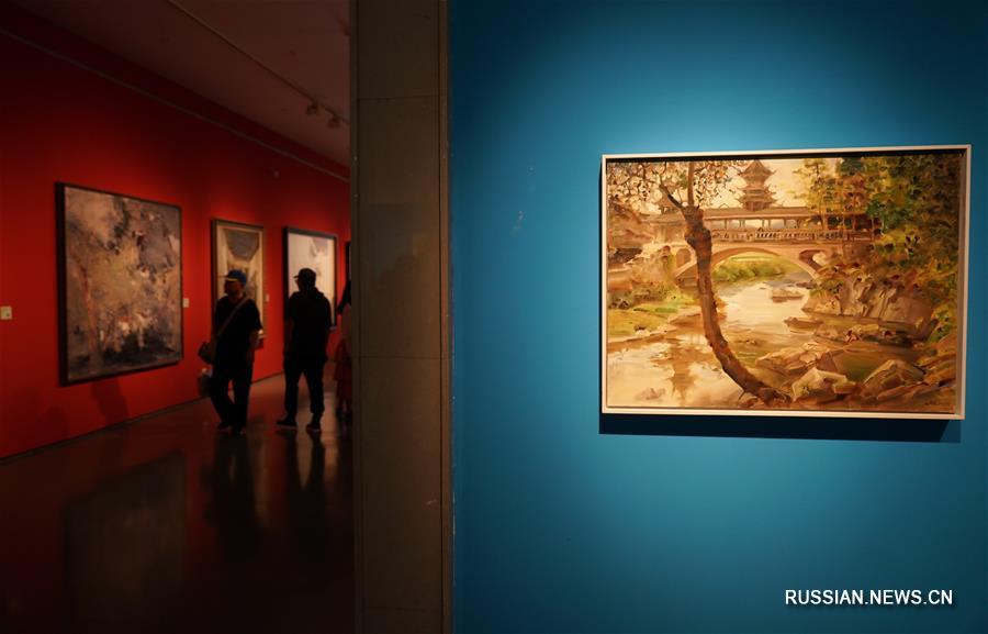 Выставка "Живописное правобережье реки Янцзы: масляная живопись Китая-2019" в Сучжоу