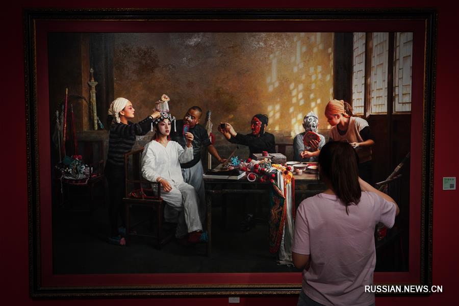 Выставка "Живописное правобережье реки Янцзы: масляная живопись Китая-2019" в Сучжоу