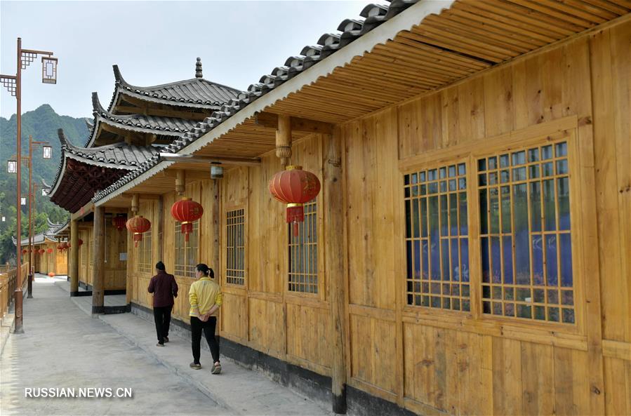 Новый дом в старом стиле в провинции Хубэй