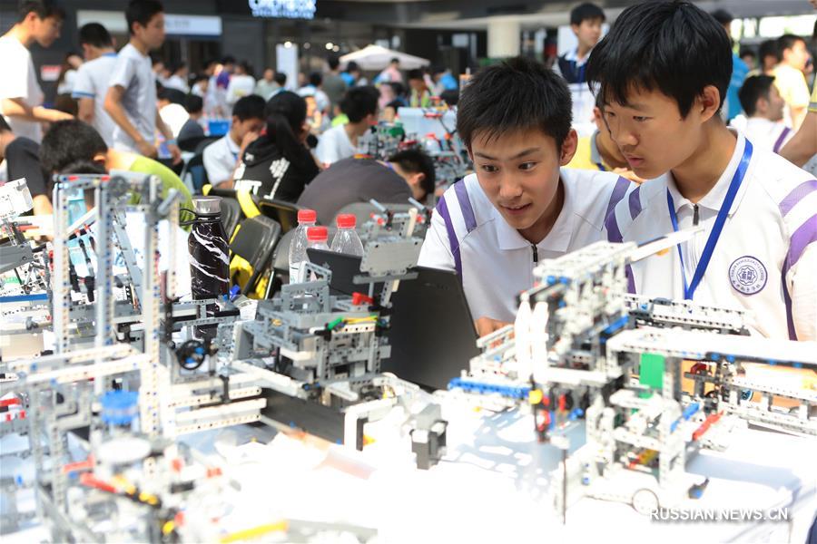 Студенческий турнир по робототехнике в провинции Аньхой