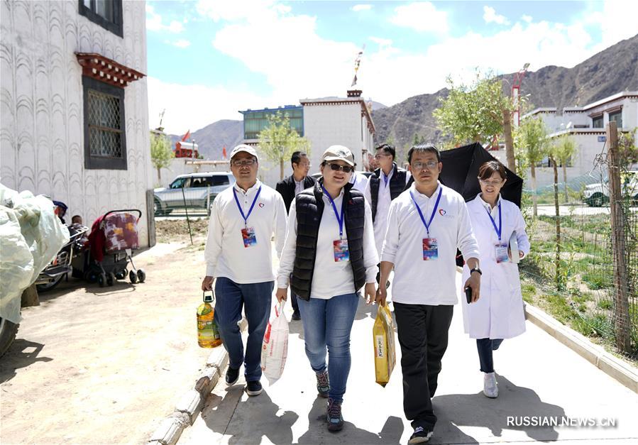 Благотворительная медицинская акция "Общее сердце" на Тибете