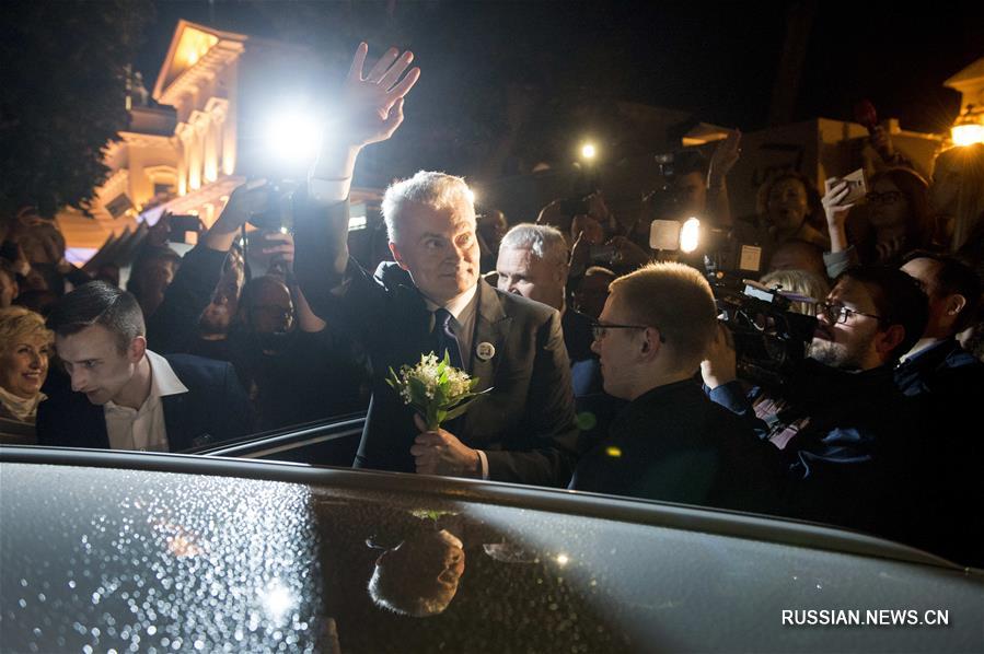 Г. Науседа одержал победу на президентских выборах Литвы -- предварительные результаты подсчета голосов 