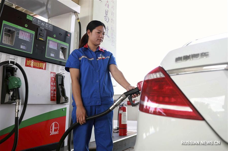 Китай повысил цены на бензин и дизельное топливо