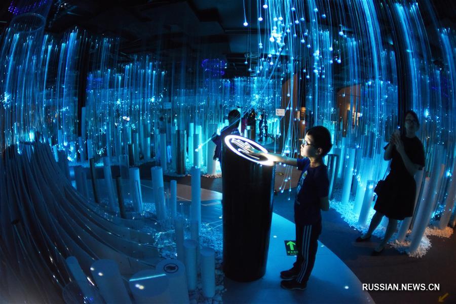 Выставка цифрового искусства открылась в рамках Китайского международного ЭКСПО индустрии больших данных