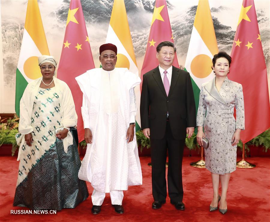 Си Цзиньпин провел переговоры с президентом Нигера Махамаду Иссуфу