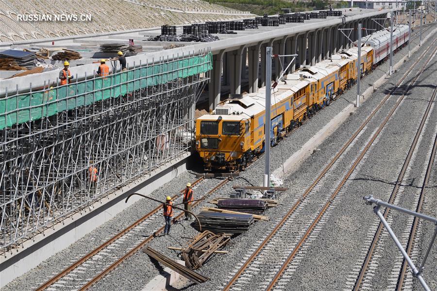 Завершены строительные работы станции Сяхуаюаньбэй на ВСМ Пекин-Чжанцзякоу