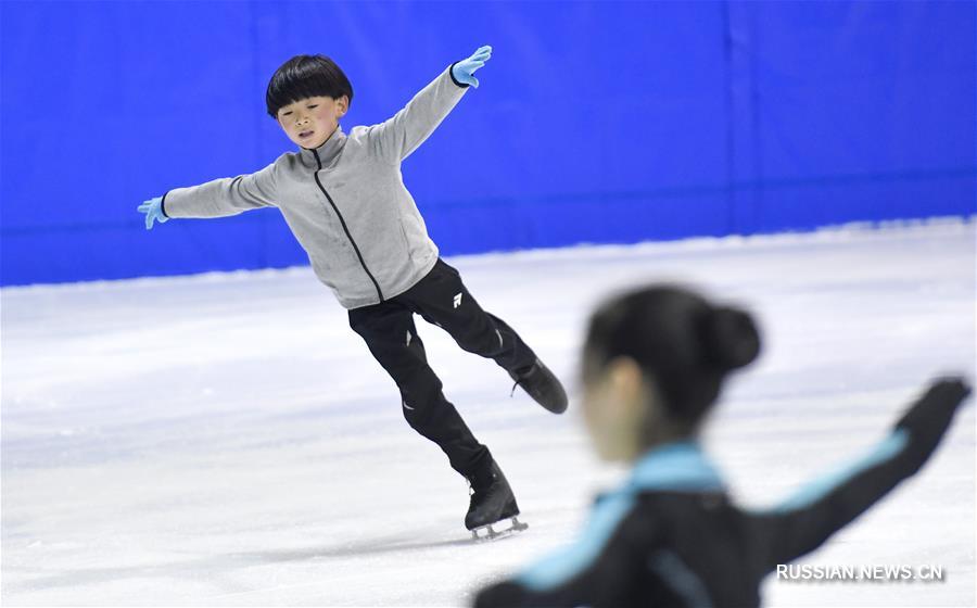 8-летний фигурист из провинции Цзилинь