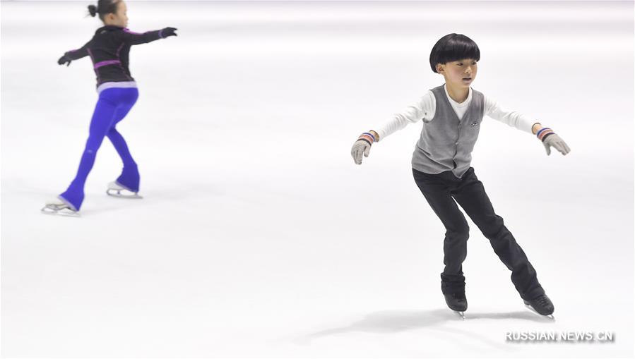 8-летний фигурист из провинции Цзилинь