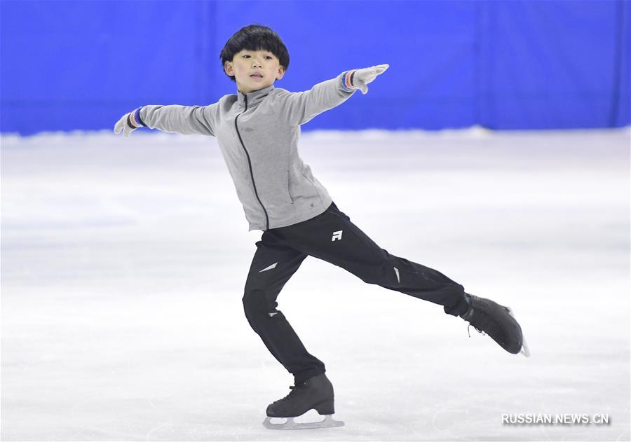 8-летний фигурист из провинции Цзилинь