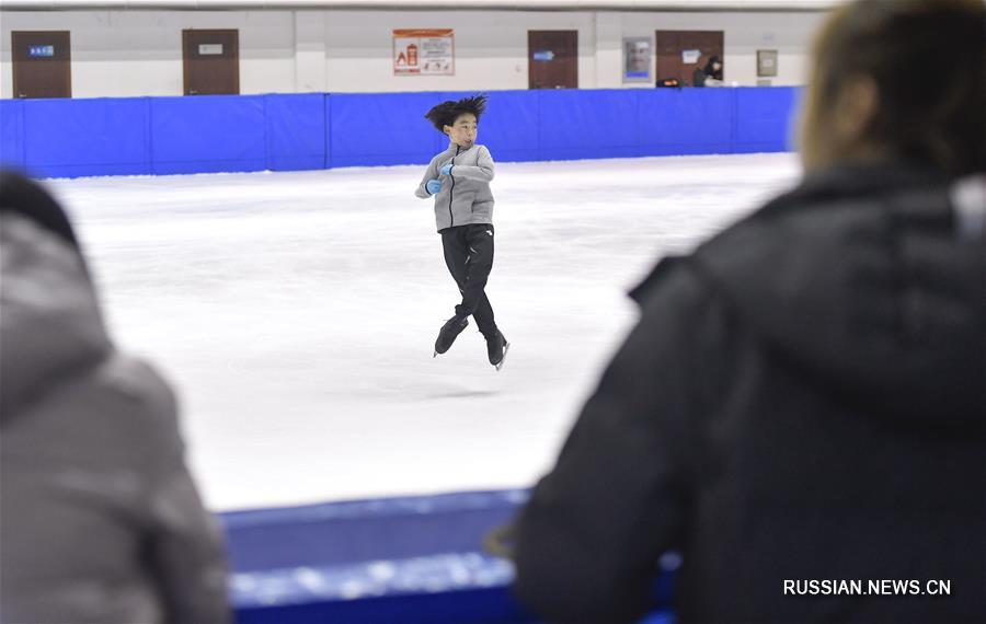 8-летний фигурист из провинции Цзилинь