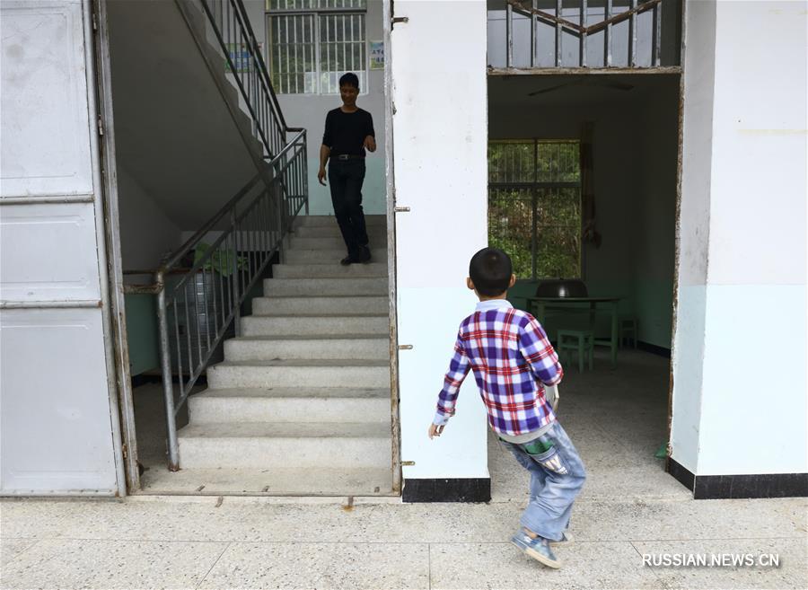 Одна школа, один учитель, один ученик в провинции Цзянси