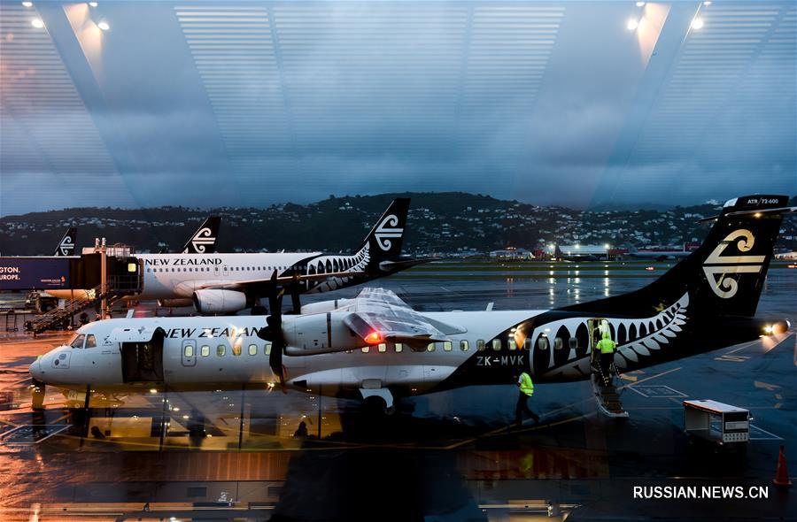 В самолет авиакомпании Air New Zealand ударила молния