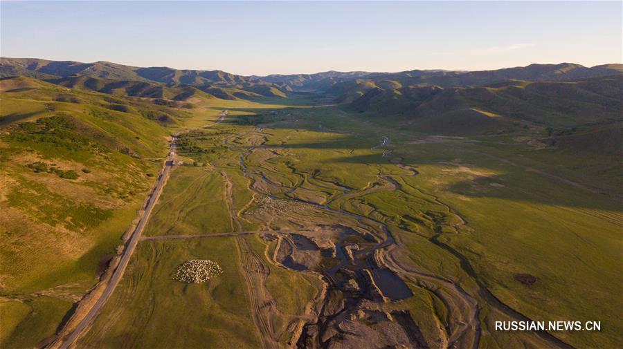 Июньские пейзажи степи Ар-Хорчин