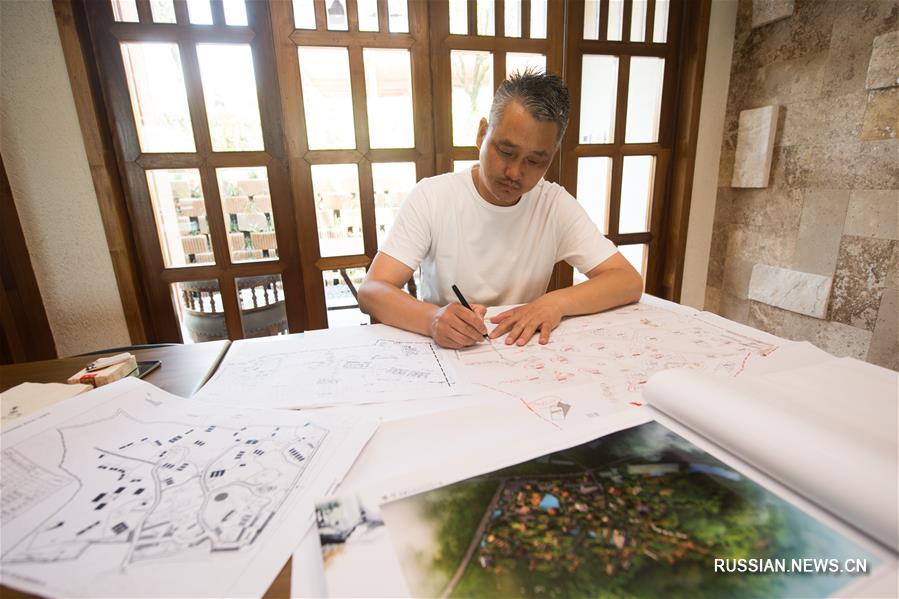 Перестроенные деревенские дома в провинции Чжэцзян