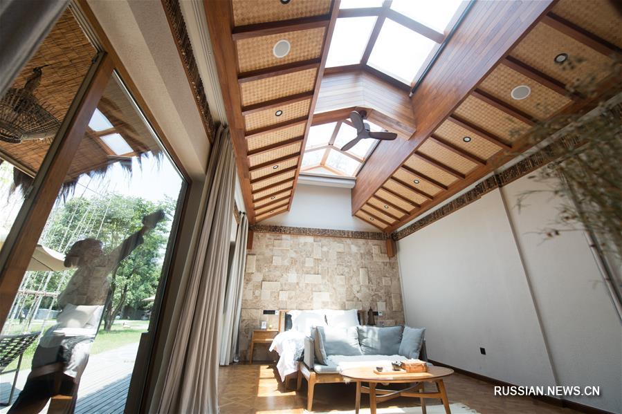 Перестроенные деревенские дома в провинции Чжэцзян