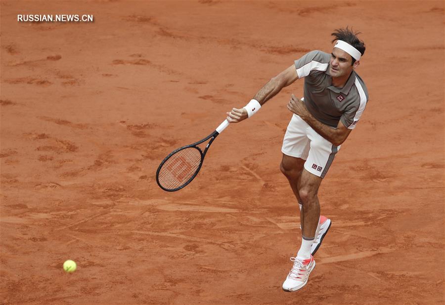 Федерер обыграл Стэна Вавринку и вышел в полуфинал Открытого чемпионата Франции