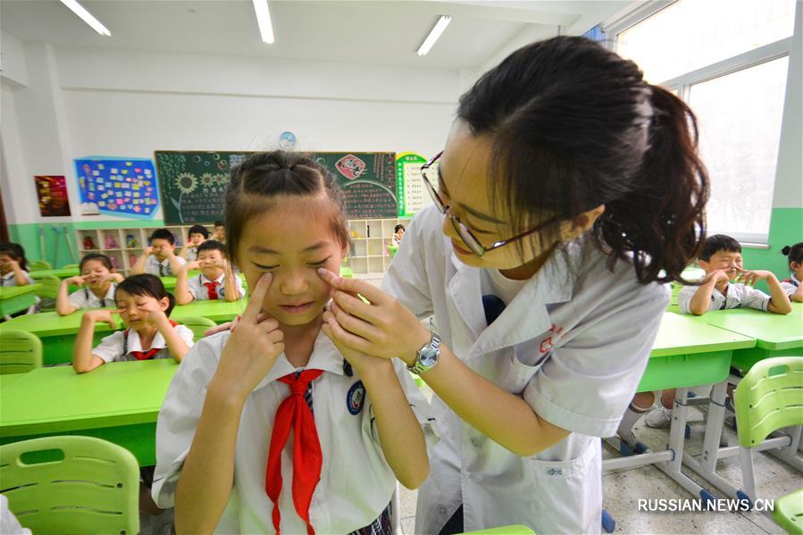 Накануне Всекитайского дня защиты зрения