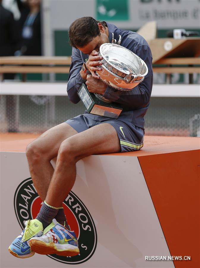 Р. Надаль стал победителем Открытого чемпионата Франции по теннису-2019