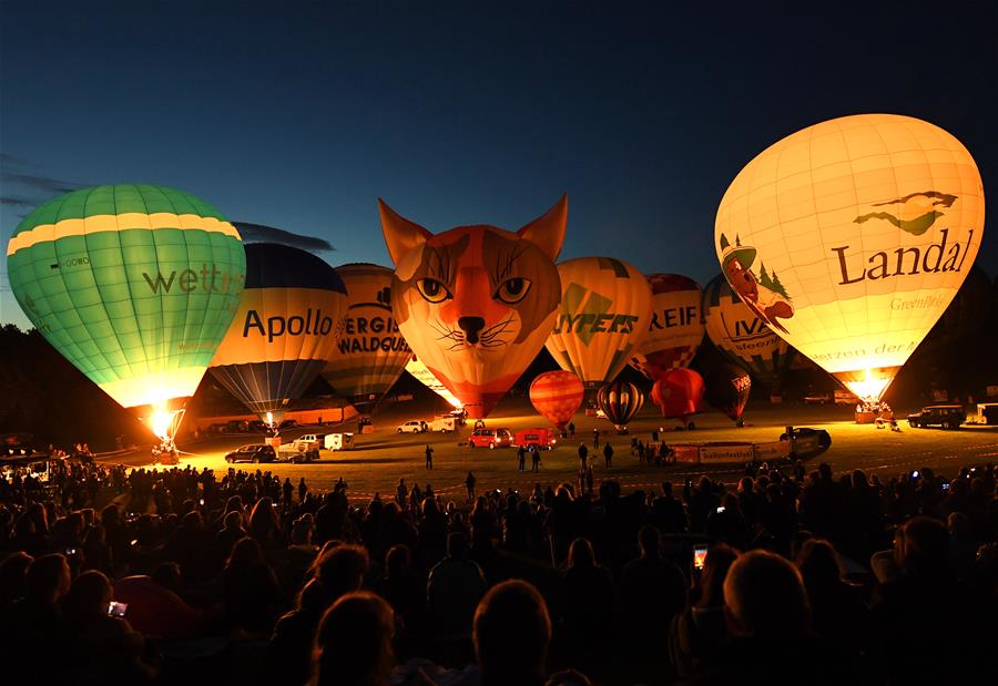 В Бонне проходит 11-й фестиваль воздушных шаров