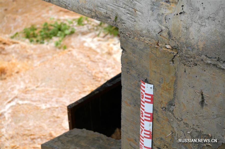 Наводнения в провинции Цзянси затронули более 2 млн человек