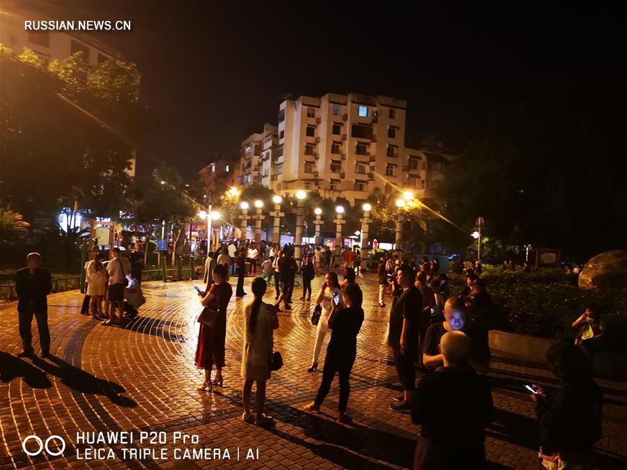 В провинции Сычуань произошло землетрясение магнитудой 6,0