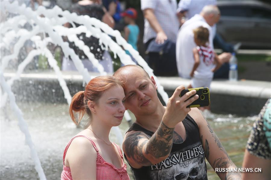 По всей Украине установилась аномальная жара