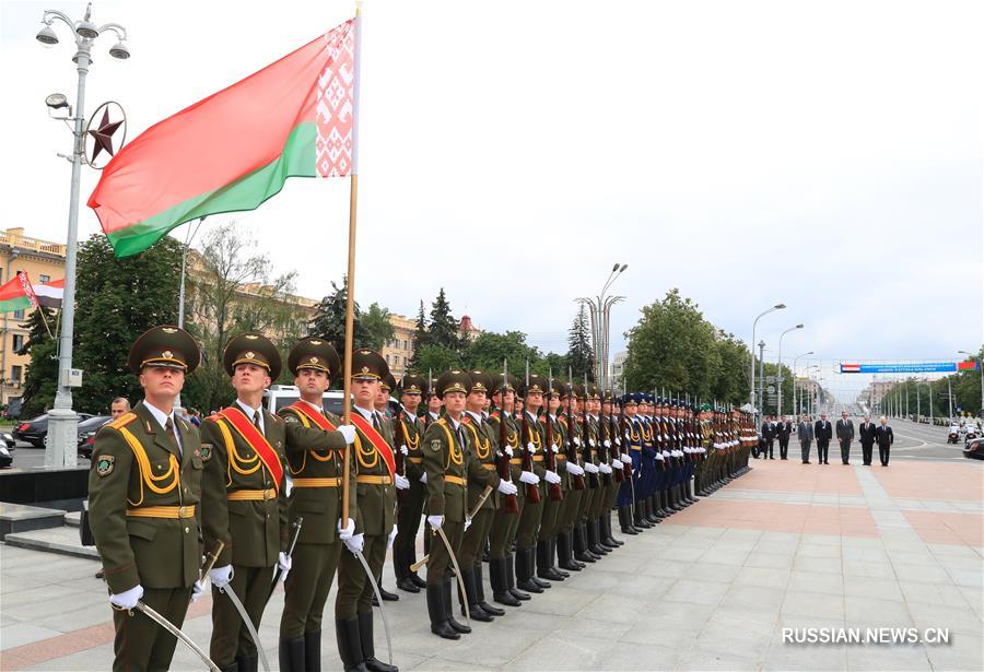Президент Египта А. Ф. ас-Сиси прибыл с официальным визитом в Беларусь