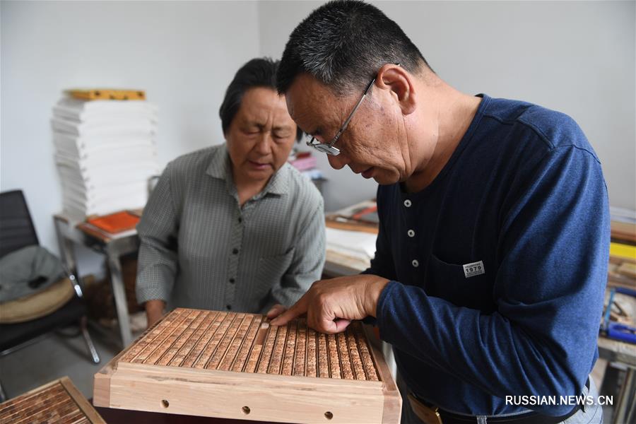 Потомственный мастер ксилографической печати из Янчжоу