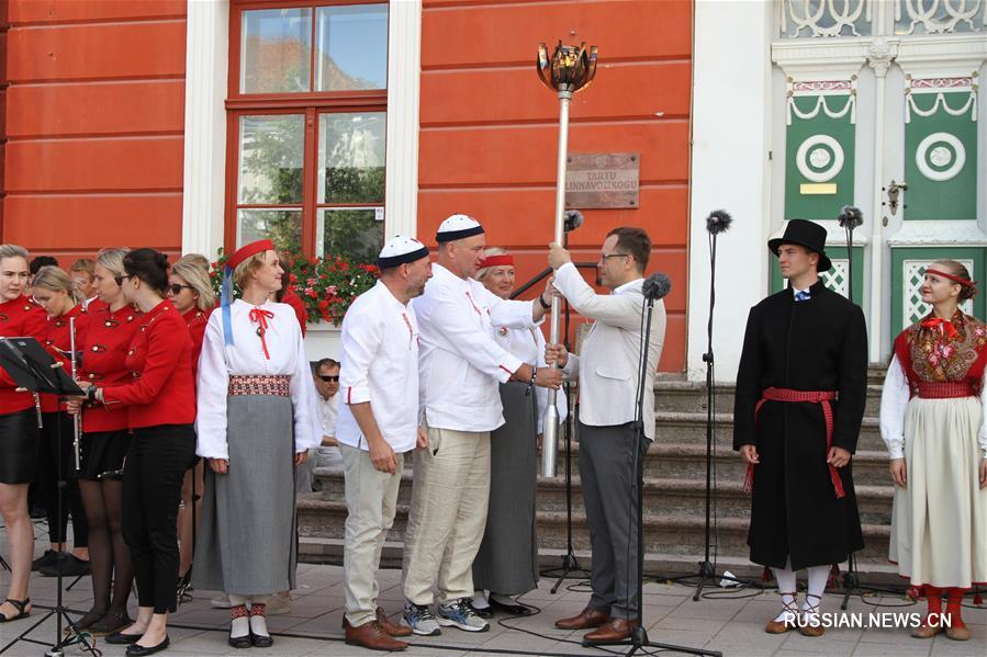 В Эстонии прошли мероприятия, посвященные 150-летию Певческого праздника в Тарту