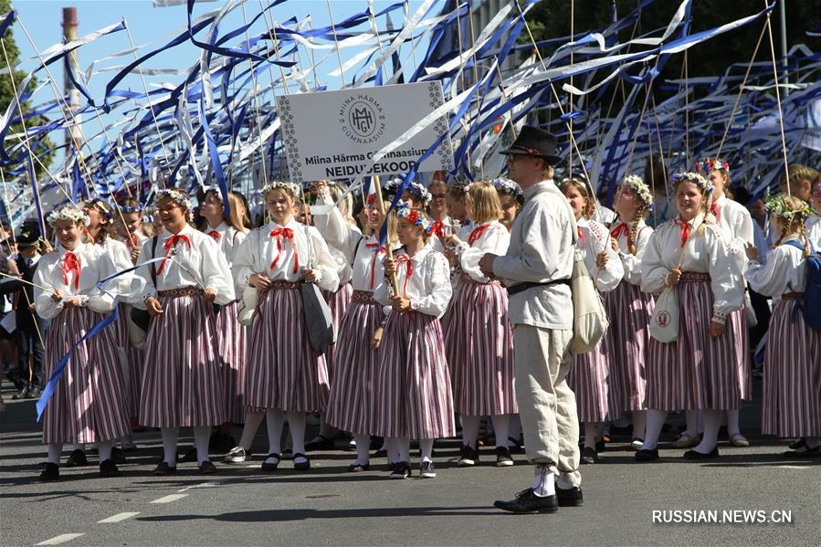 В Эстонии прошли мероприятия, посвященные 150-летию Певческого праздника в Тарту