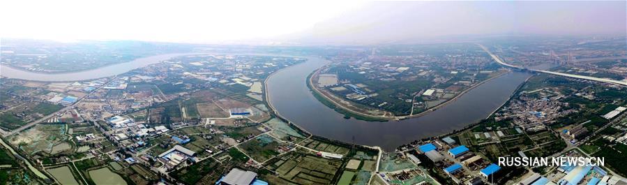 Новый облик берегов реки Хайхэ в Тяньцзине