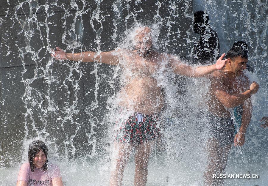 Во Франции спад жары ожидается в воскресенье 