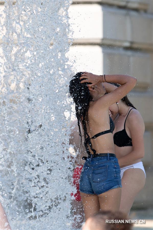 Во Франции спад жары ожидается в воскресенье 