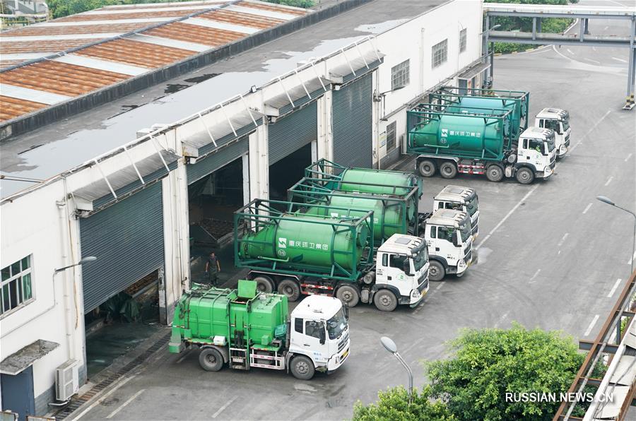 Раздельный сбор мусора и "зеленое" развитие Чунцина
