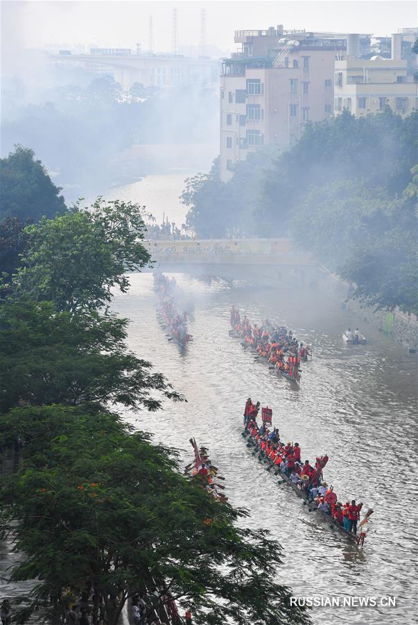 Здоровье нации -- Драконовые челны в провинции Гуандун