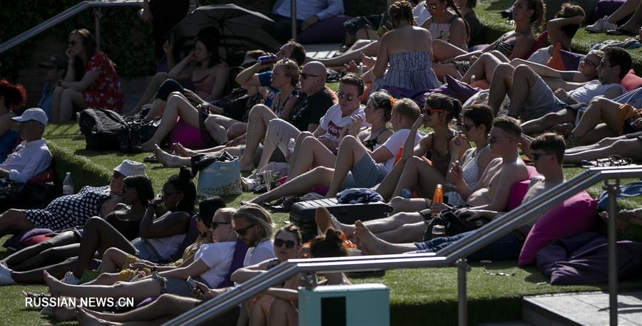 В Великобританию пришла жара