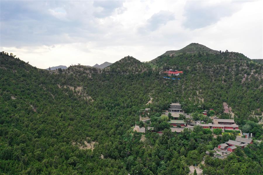 Гора Гуашань в провинции Шаньси
