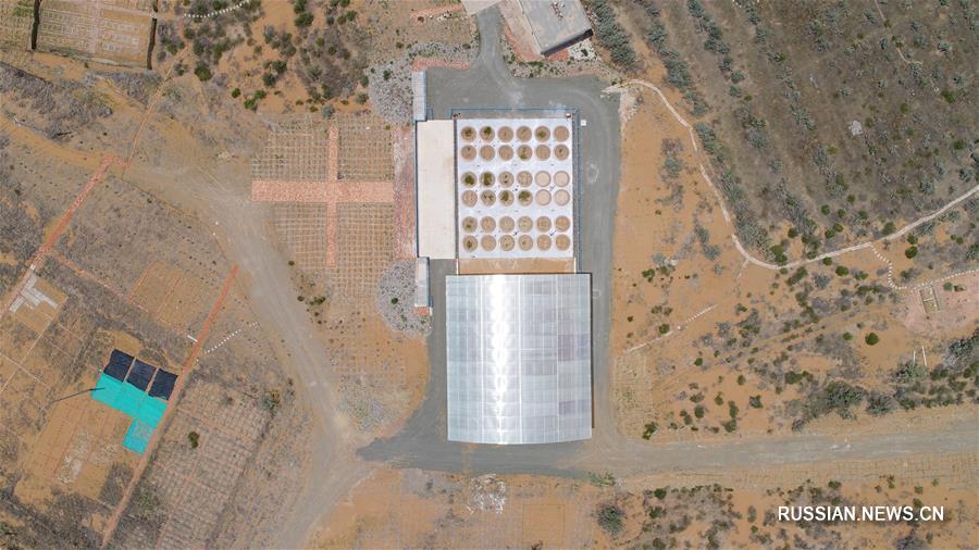 Единственная в пустынях Китая система крупных весовых лизиметров прошла приемочную проверку