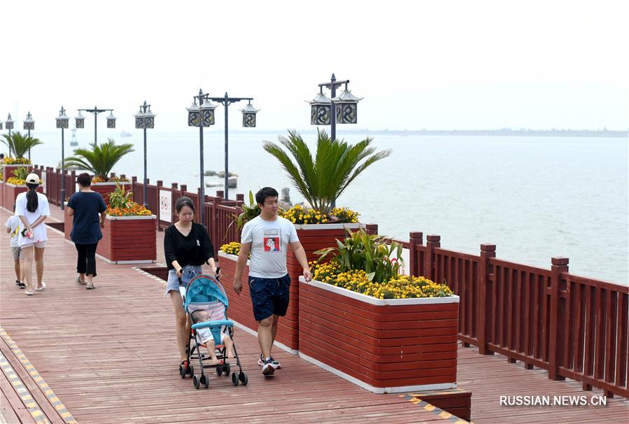 Новый приморский район Тяньцзиня превращается в центр морского туризма
