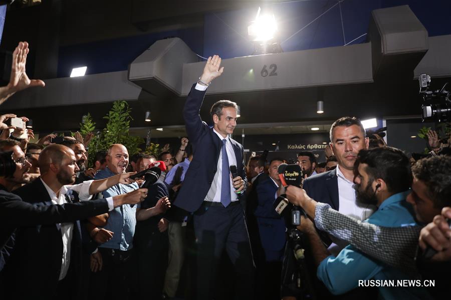 （国际）（2）希腊反对党新民主党赢得议会选举
