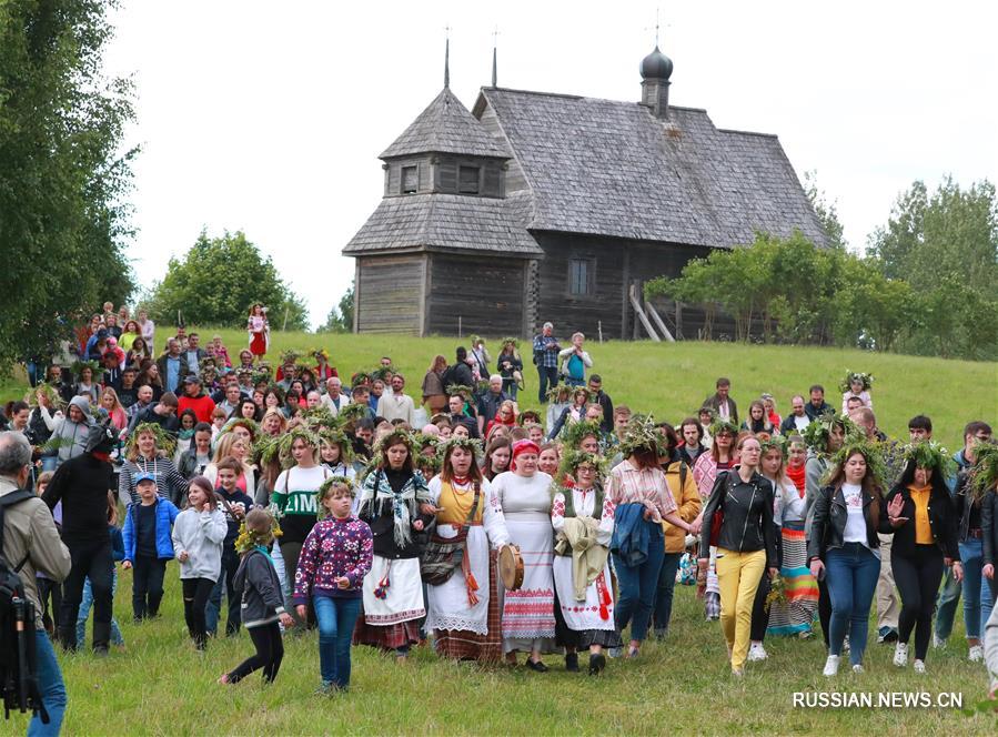 В деревне "Строчицы" под Минском отпраздновали Купалье 