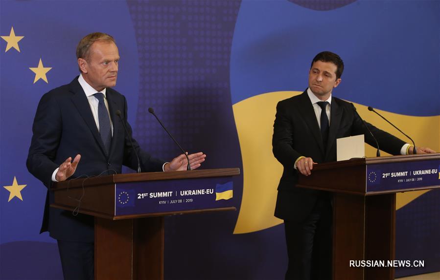 В Киеве состоялся 21-й саммит Украина-ЕС