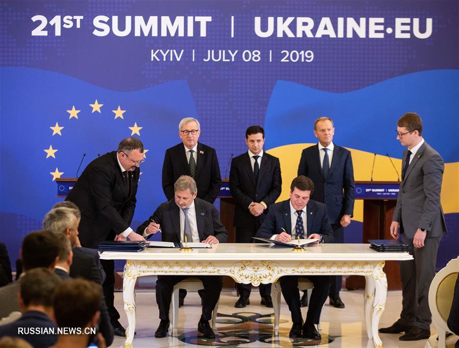 В Киеве прошел 21-й саммит Украина-ЕС