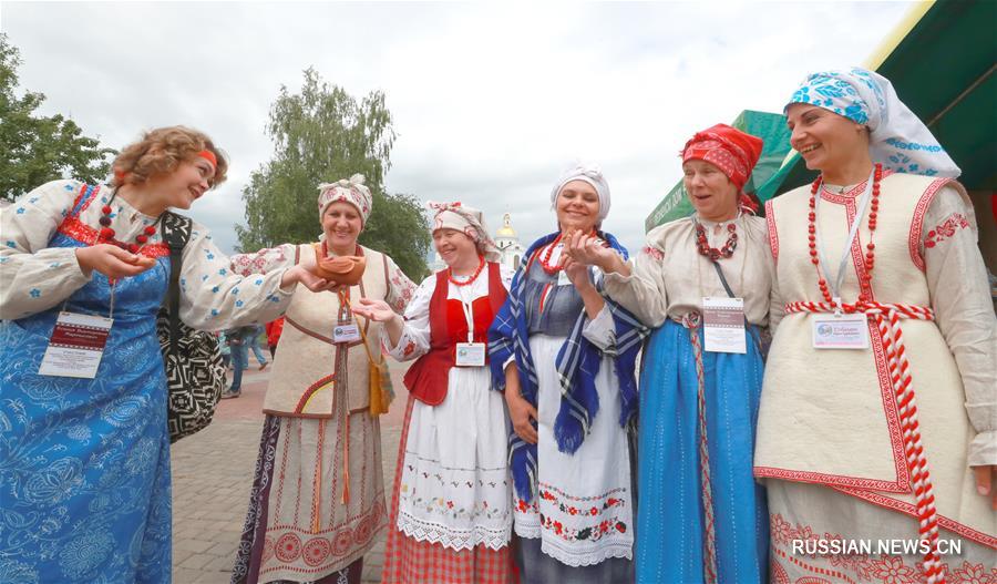 В Витебске прошел международный конкурс мастеров-ремесленников "Салавейка" 