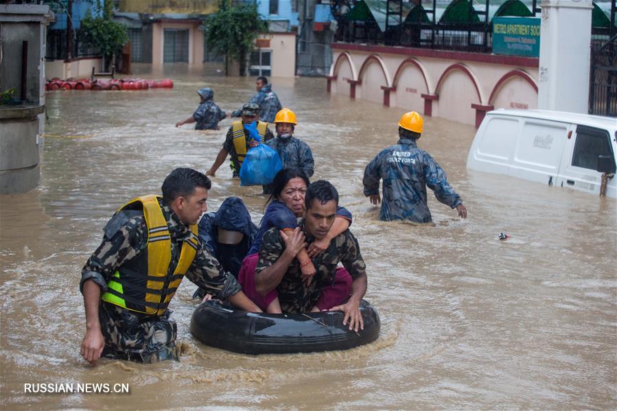 На Непал обрушились наводнения