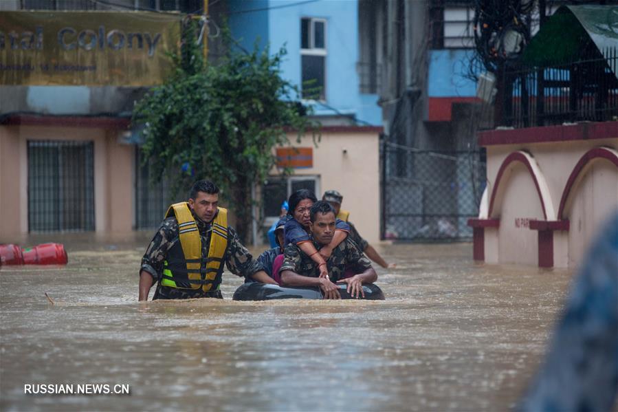 На Непал обрушились наводнения