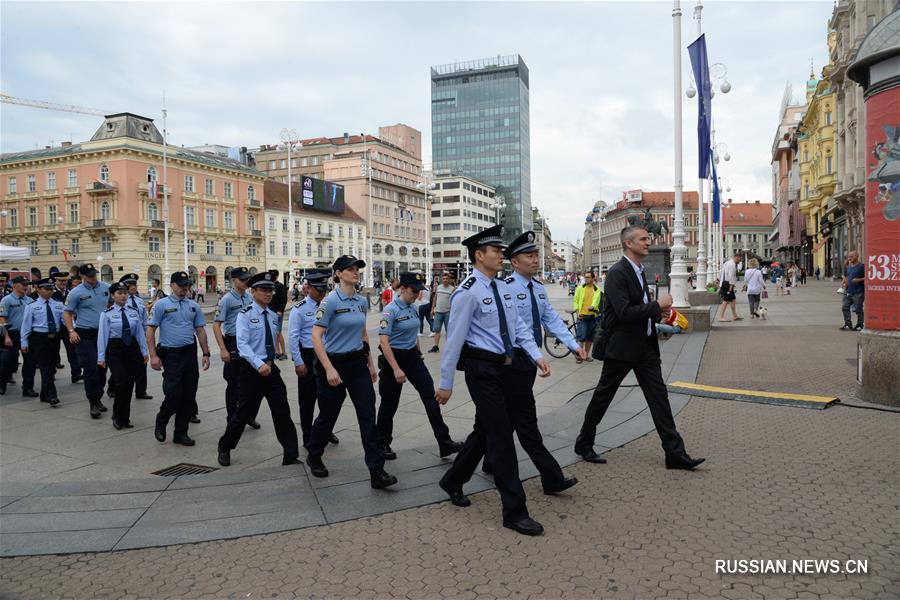 Сотрудники полиции Китая и Хорватии запустили второе совместное патрулирование