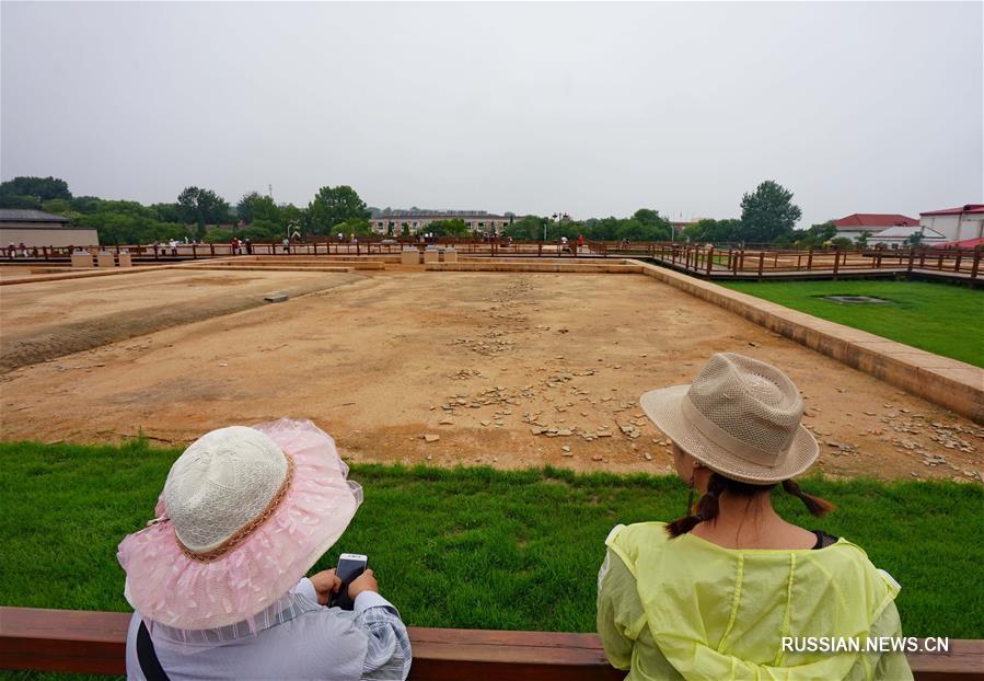Руины походной резиденции императора Цинь Шихуана открыты для публики
