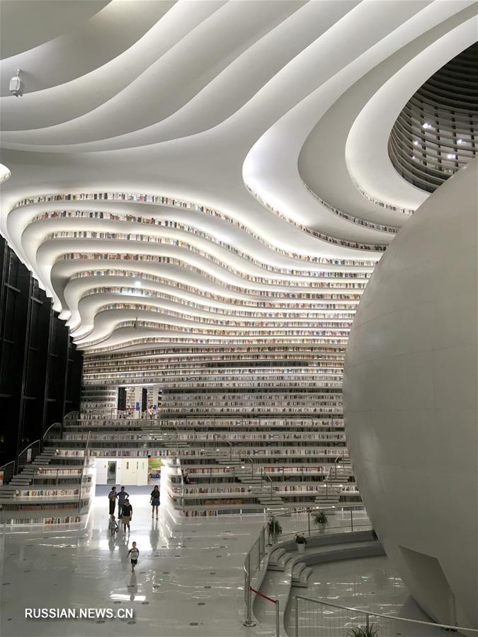 Библиотеки и музеи в Новом приморском районе Тяньцзиня теперь будут работать допоздна